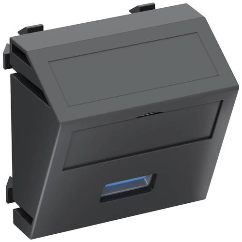 OBO Bettermann 6104889 Abdeckung Multimediaträger (B x H x T) 45 x 45 x 26 mm 1 St. Grau