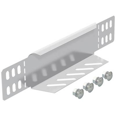 Metallhalterung mit mehreren Löchern an den Seiten und vier dazugehörigen Schrauben. Eignet sich für Wandmontage.