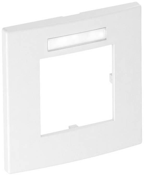 OBO Bettermann 6119338 Abdeckung  (B x H) 84 mm x 84 mm 1 St. Weiß