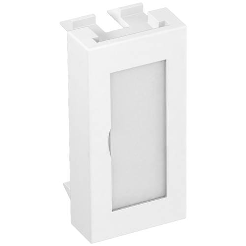 OBO Bettermann 6117410 Montagezubehör (B x H x T) 22.5 x 45 x 9 mm 1 St. Weiß