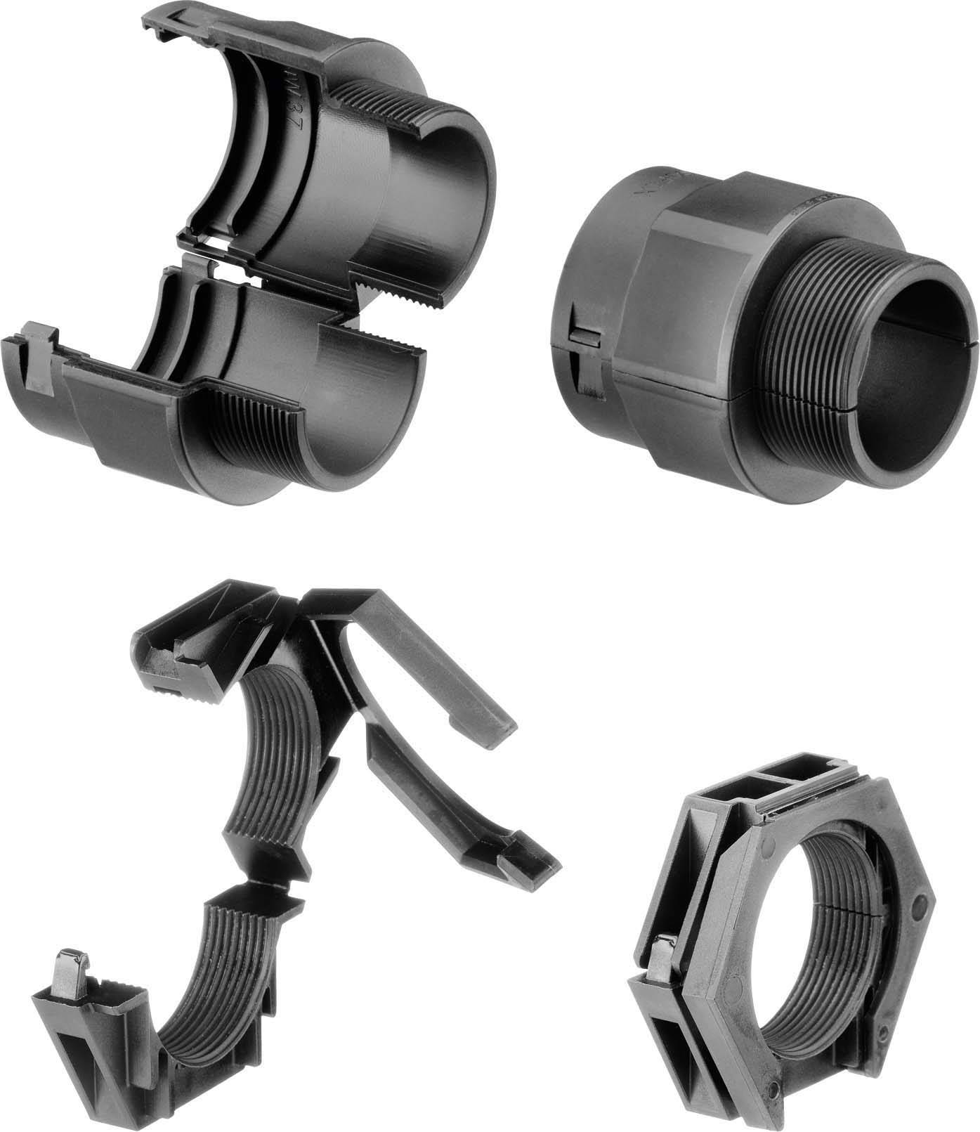 Fränkische Rohrwerke 49110100 COV Typ 10 sw Schlauchverschraubung Schwarz 8.9 mm 100 St.