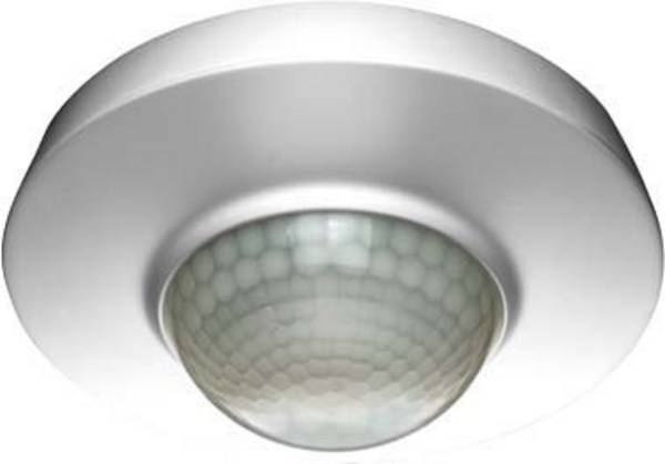 ESYLUX EM10425103 Unterputz Decken-Präsenzmelder 360 ° Relais Weiß IP20 Dauerlichtfunktion