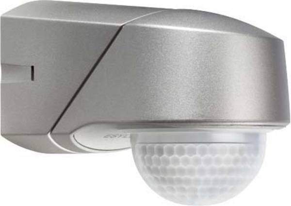 ESYLUX EM10015618 Aufputz Bewegungsmelder 230 ° Edelstahl IP54 Dauerlichtfunktion