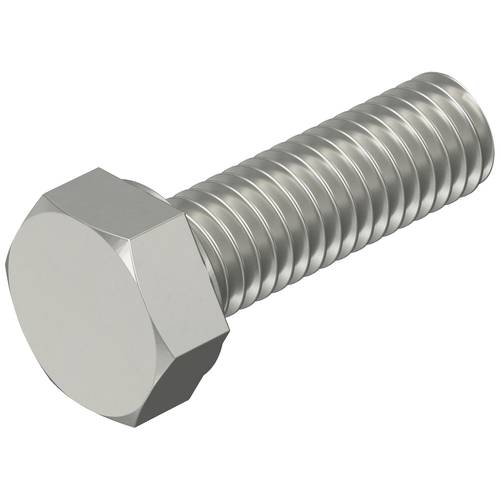 OBO Bettermann DIN933 M8x25 V4A 3156025 Sechskantschraube 8 mm 25 mm Stahl nicht rostend 100 St.