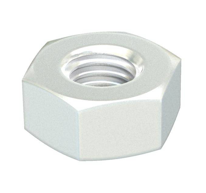 OBO Bettermann DIN 934 M10 V4A 3400177 Sechskantmuttern 10 mm Stahl nicht rostend 100 St.