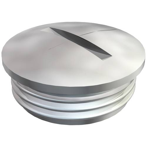 OBO Bettermann 2090589 168 MS M50 Verschlussschraube PG50 Metall Natur 25 St.