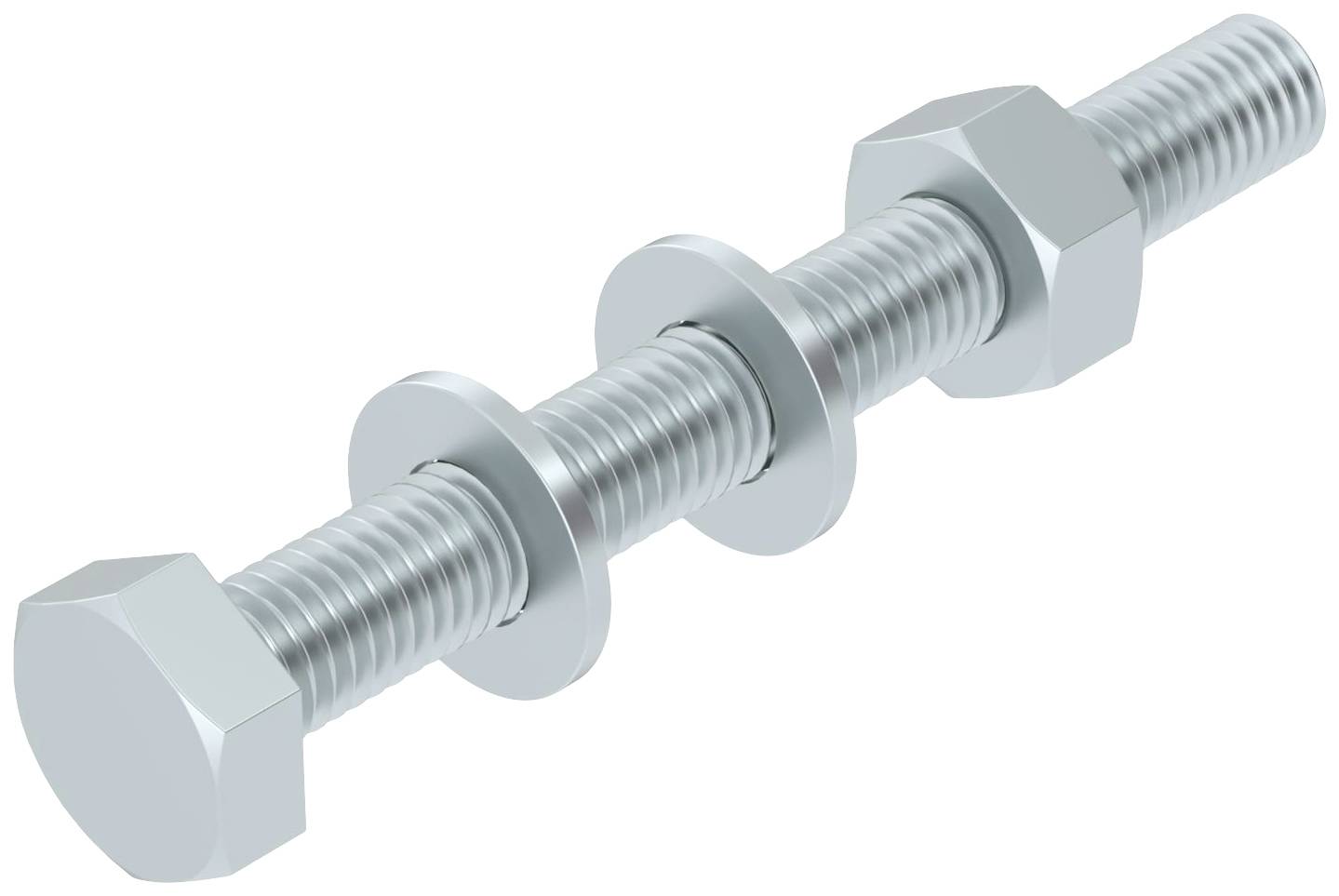 OBO Bettermann SKS 10X90 F 6418252 Sechskantschraube 10 mm 90 mm Stahl feuerverzinkt 1 St.