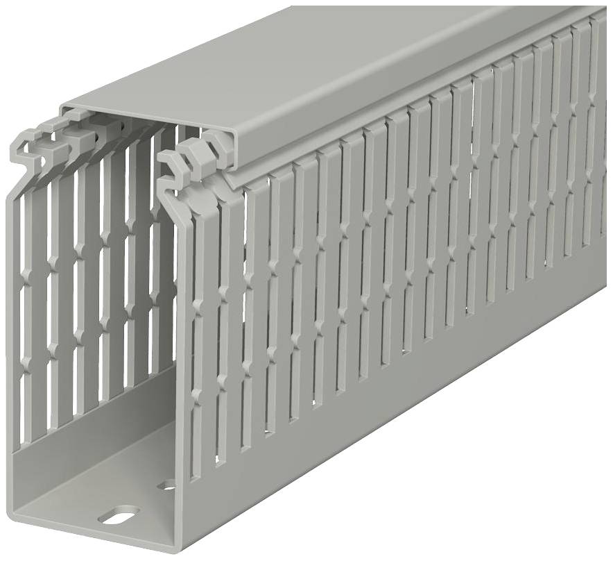 OBO Bettermann 6178437 Verdrahtungskanal (L x B x H) 2000 x 50 x 100 mm 1 St. Stein-Grau