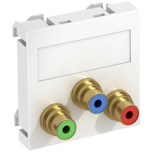 OBO Bettermann 6105138 Abdeckung Multimediaträger (B x H x T) 45 x 45 x 9 mm 1 St. Weiß