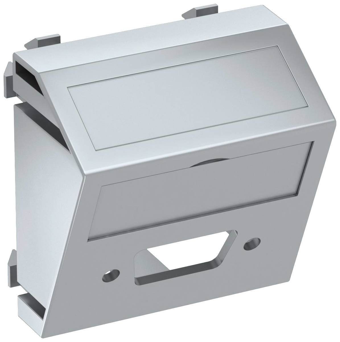 OBO Bettermann 6104724 Abdeckung Multimediaträger (B x H x T) 45 x 45 x 26 mm 1 St. Aluminium