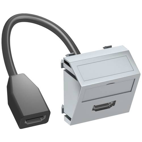 OBO Bettermann 6104844 Abdeckung Multimediaträger (B x H x T) 45 x 45 x 26 mm 1 St. Aluminium