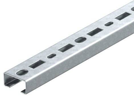 OBO Bettermann 1104570 Profilschiene (L x B x H) 2000 x 35 x 18 mm 10 St. Metall