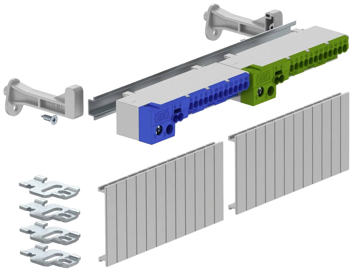 OBO Bettermann 2008922 Klemmleiste 1 St.