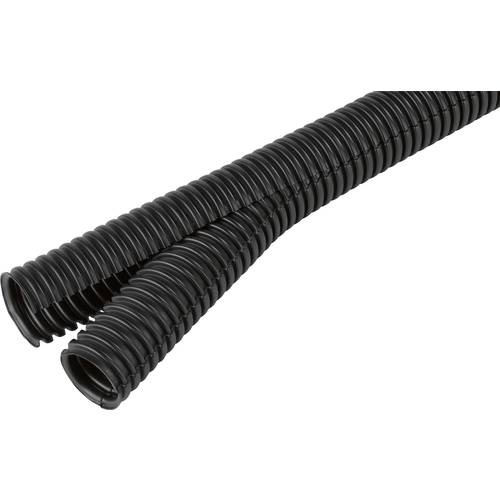 Fränkische Rohrwerke 38400600 Co-flex PP-UV 6 sw Wellrohr Schwarz 6.3 mm 50 m