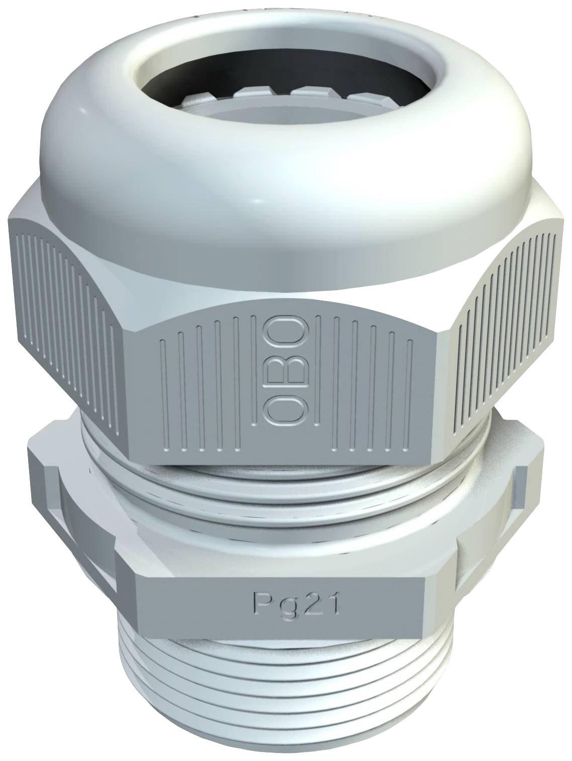 OBO Bettermann 2024225 Kabelverschraubung 1.5 mm Kunststoff, PA 25 St.