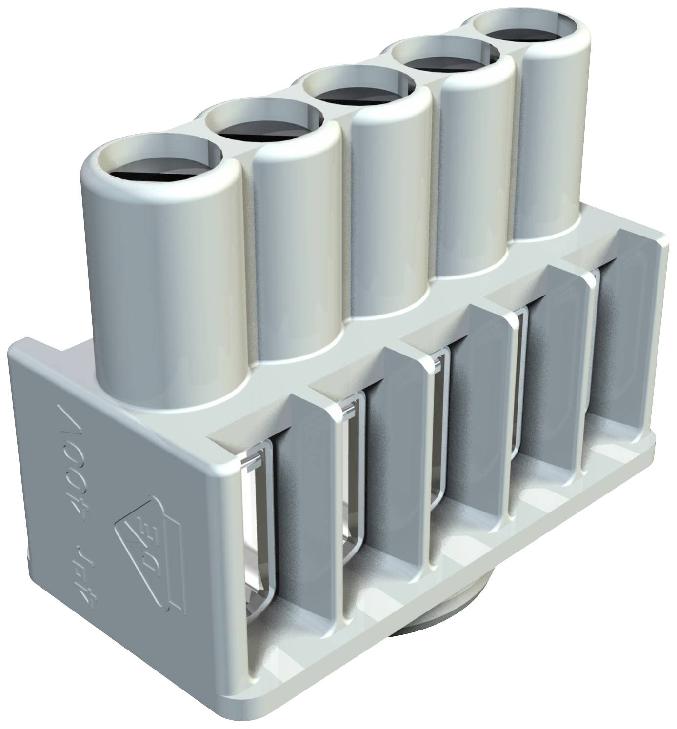 OBO Bettermann 2016180 KL-T 01-04 Klemmleiste flexibel: - starr: 1-4 mm² Polzahl: 5 10 St. Grau