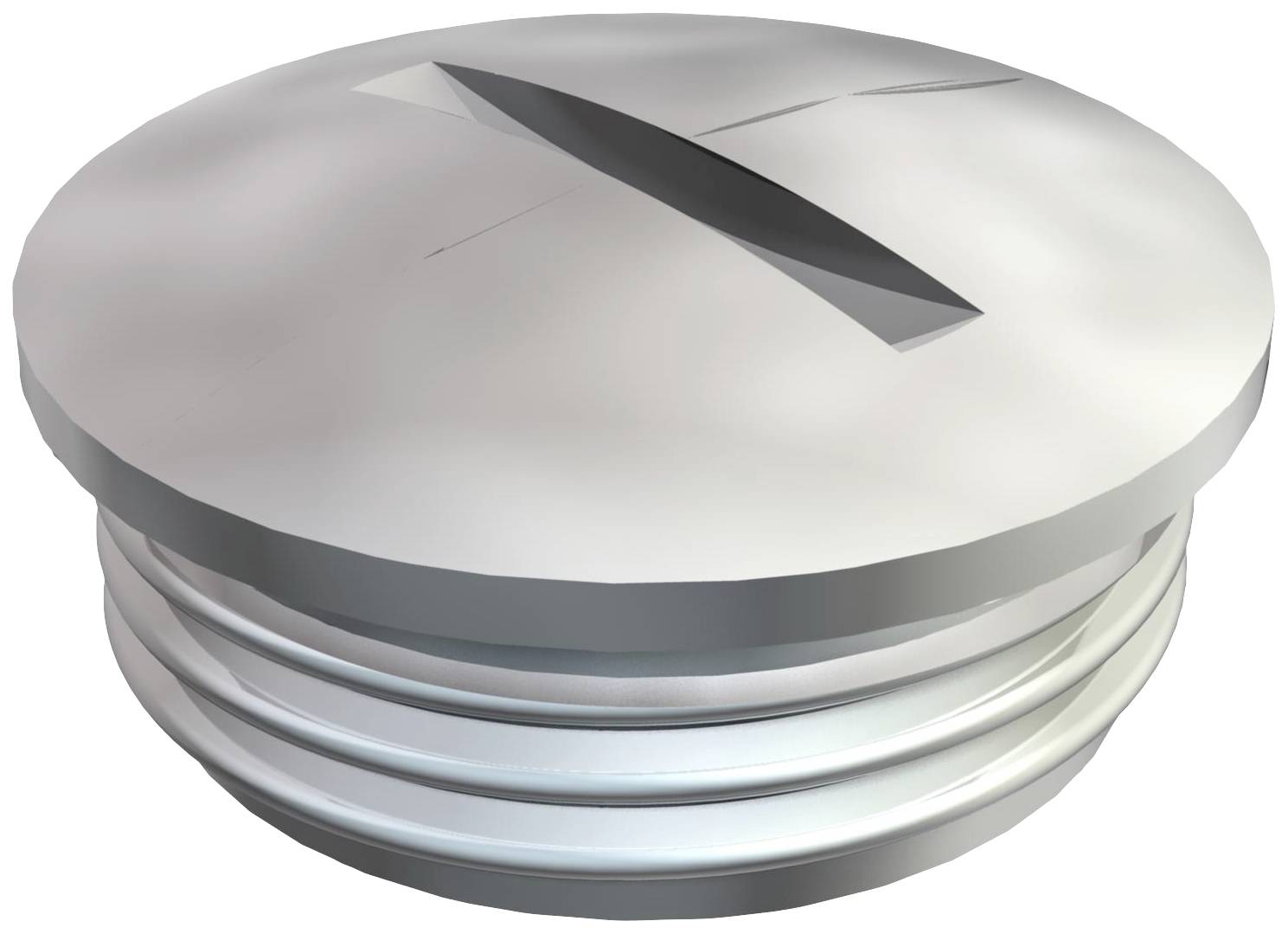 OBO Bettermann 2090597 168 MS M63 Verschlussschraube PG63 Metall Natur 1 St.