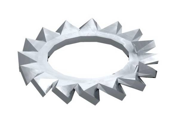 OBO Bettermann DIN 6798 A M12 G 3404129 Fächerscheibe Innen-Durchmesser: 13 mm M12 DIN 6798   Stahl  100 St.