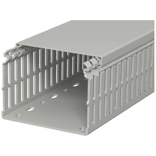 OBO Bettermann 6178428 Verdrahtungskanal (L x B x H) 2000 x 100 x 75 mm 1 St. Stein-Grau