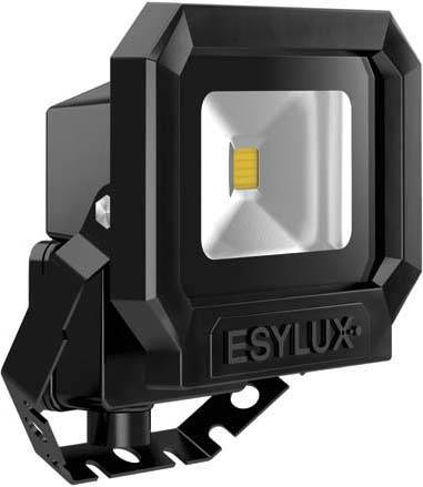 ESYLUX ESY LED-Strahler OFL SUN sw EL10810015 10W 800lm 3000K IP65 inkl ÜSS