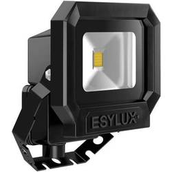 ESYLUX OFL SUN LED10W 3K sw EL10810015 LED-Außenstrahler 9 W Weiß