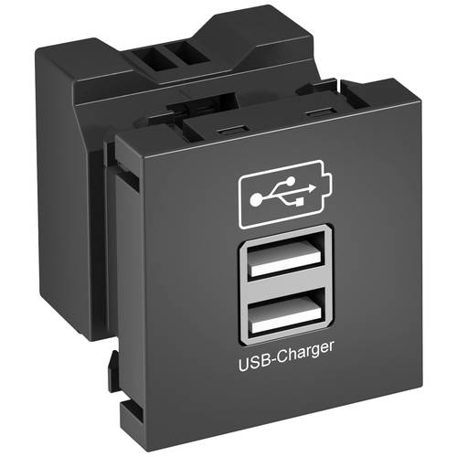 OBO Bettermann 6105302 Geräteeinsatz (B x H) 45 mm x 45 mm 1 St. Grau