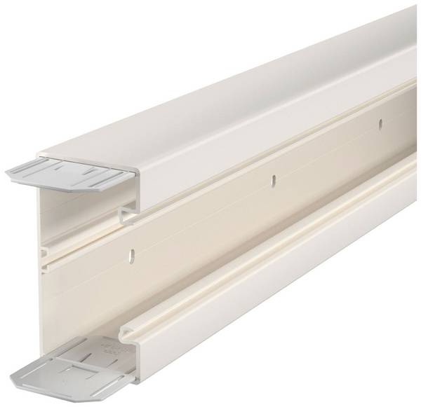 OBO Bettermann 6274501 Geräteeinbaukanal  (L x B) 2000 mm x 130 mm 1 St. Creme-Weiß