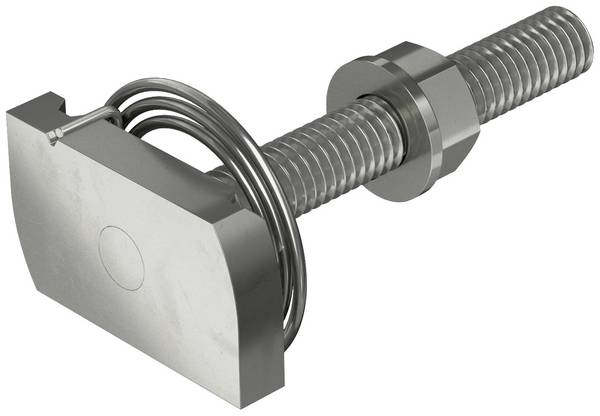 OBO Bettermann MS41HBF M8x60 A4 1148480 Hammerkopfschraube  35 mm     Stahl nicht rostend  25 St.