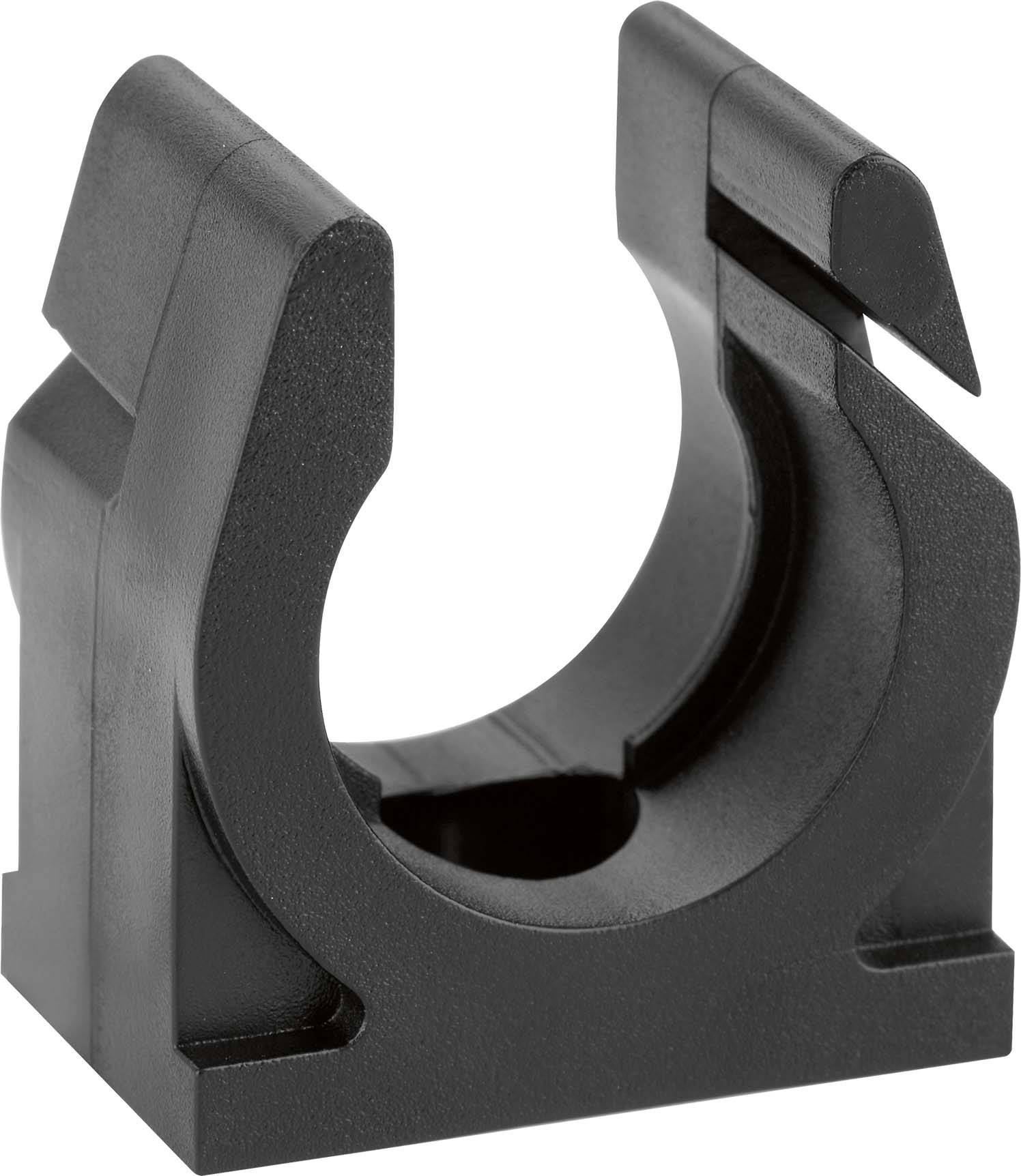 Fränkische Rohrwerke 49120102 COS Typ 10 sw /102 Schlauchhalter Schwarz 100 St.