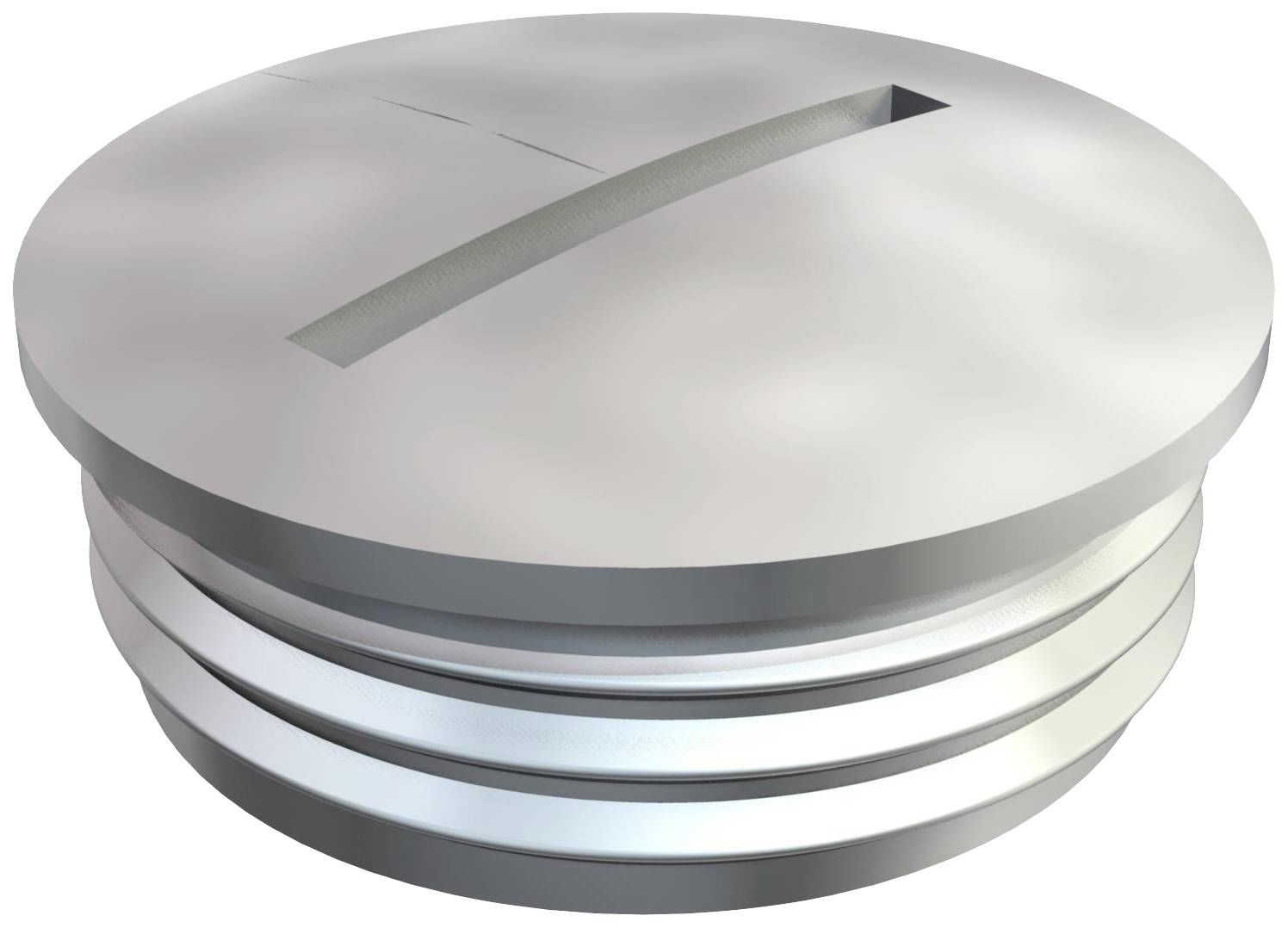 OBO Bettermann 2090422 168 MS PG42 Verschlussschraube PG42 Metall Natur 25 St.