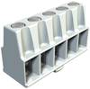 OBO Bettermann Klemmleiste flexibel: - starr: 1.5-6 mm² Polzahl: 5 10 St. Grau