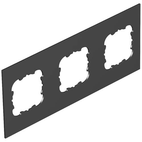 OBO Bettermann T12L P3S 9011 Abdeckplatte