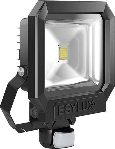 Esylux AFL SUN LED 50W 3K EL10810237 schwarz LED-Strahler Montagebügel