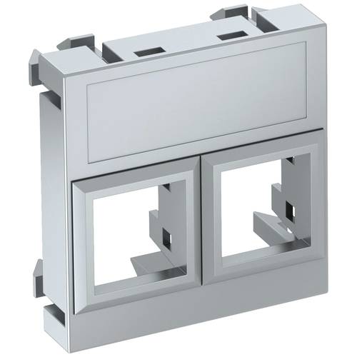 Thumbnail - OBO Bettermann 6119308 Abdeckung Datentechnikträger (B x H x T) 45 x 45 x 9 mm 1 St. Aluminium