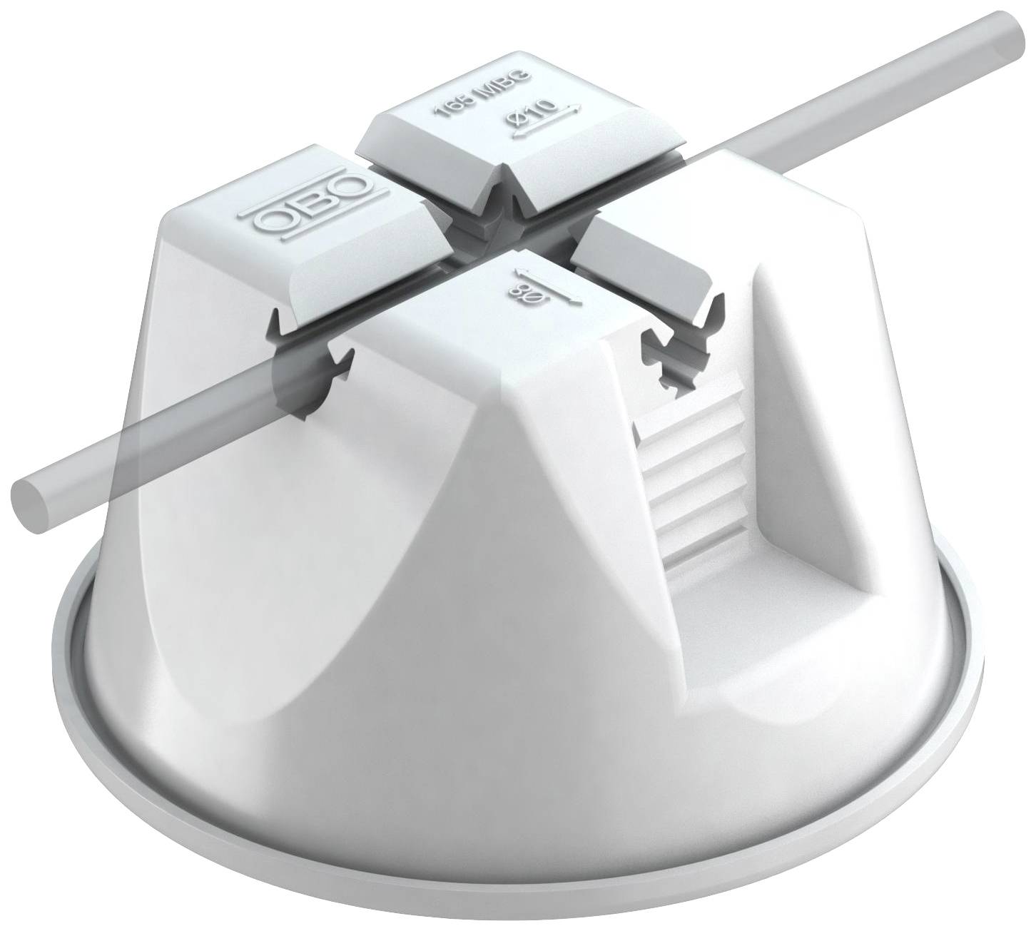 OBO Bettermann 5218708 165 MBG-8-10 GR Montagezubehör 12 St.