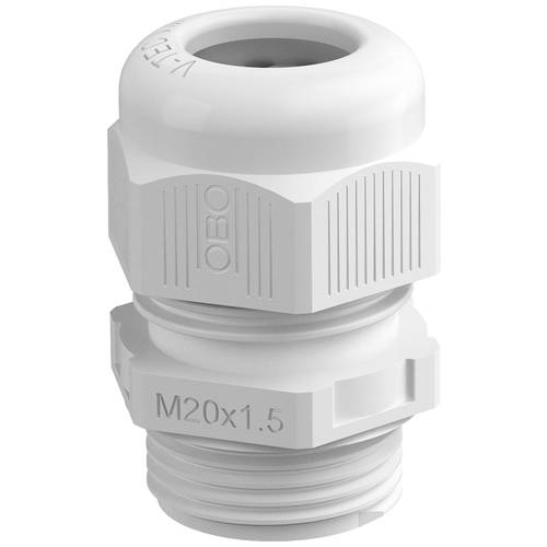 OBO Bettermann 2022906 Kabelverschraubung 1.5 mm Kunststoff, PA 5 St.