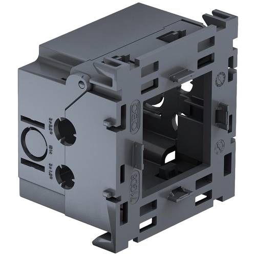 Thumbnail - 6288569 Einbaudose 71GD8-2 Geräteeinsatz Steckdose Schwarz 1 St.