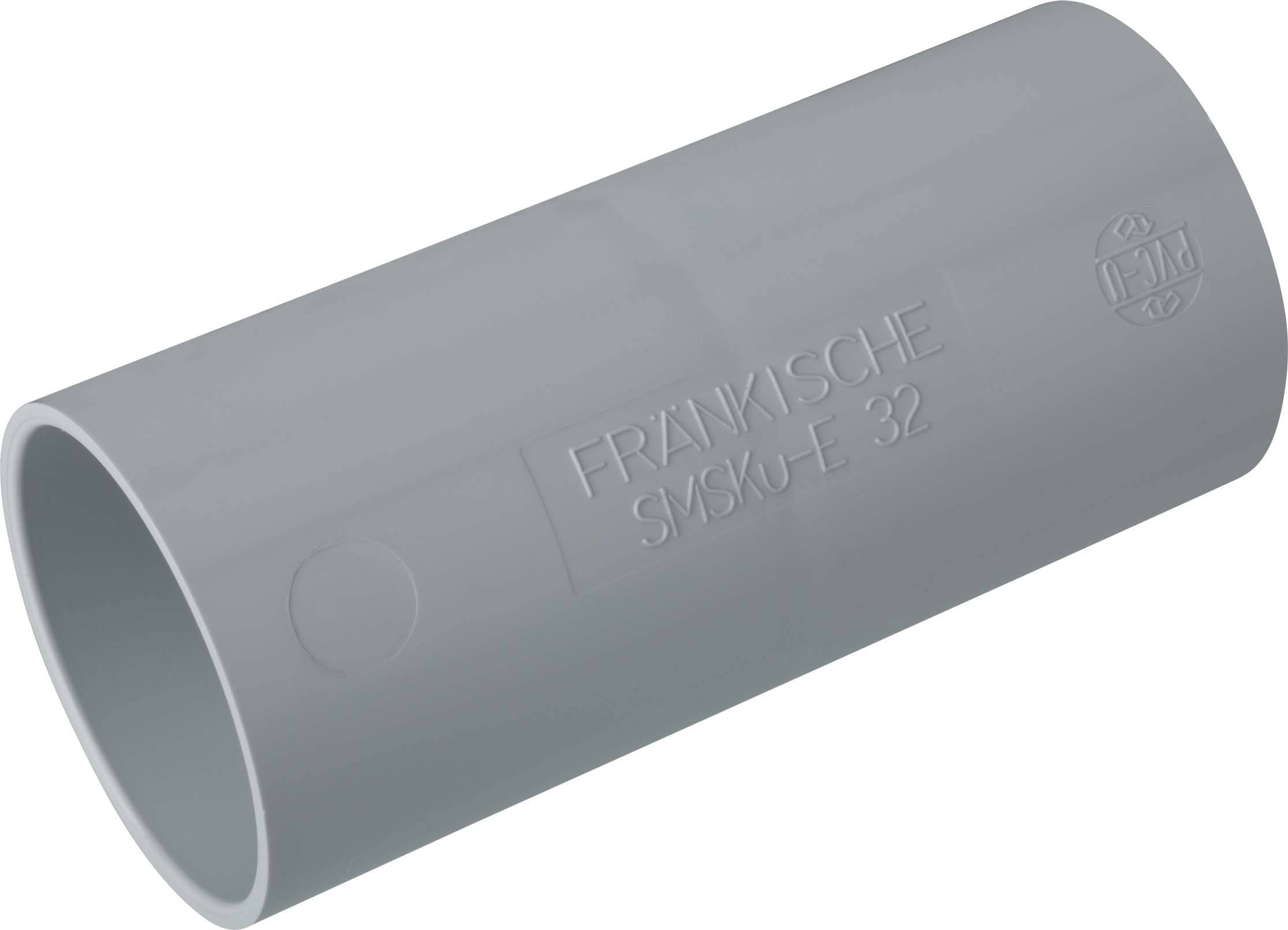 Fränkische Rohrwerke 22250016 Muffe Grau 1 St.