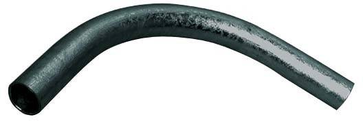 Fränkische Rohrwerke 20360063 Bogen Schwarz 1 St.