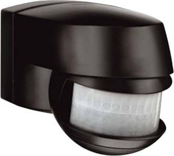 ESYLUX EM10025235 Aufputz Bewegungsmelder 120 ° Relais Schwarz IP44