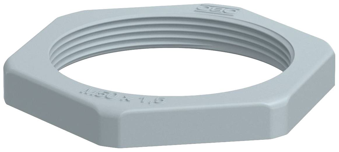 OBO Bettermann 2048817 116 M50 SGR PA Gegenmutter M50 PG50 Kunststoff Dunkelgrau 1 St.