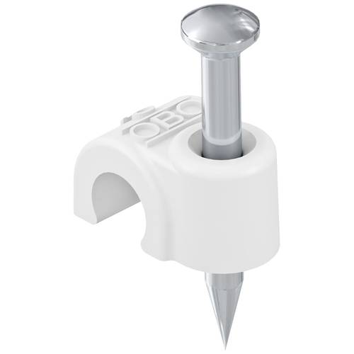 OBO Bettermann 2225816 Nagelschelle 100 St. Reinweiß