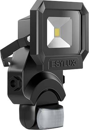 ESYLUX AFL SUN LED 10W 3K EL10810039 schwarz LED-Strahler Montagebügel