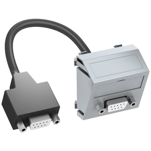 OBO Bettermann 6104700 Abdeckung Multimediaträger (B x T) 45 mm x 26 mm 1 St. Aluminium