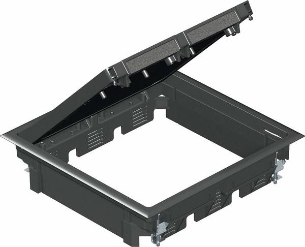 OBO Bettermann GES9 10U 9011 Geräteeinsatz