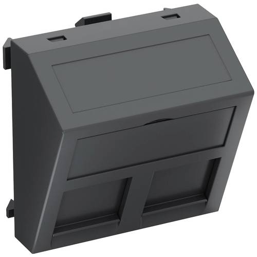 OBO Bettermann 6119246 Abdeckung Datentechnikträger (B x H x T) 45 x 45 x 26 mm 1 St. Grau