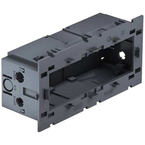 6288579 Einbaudose 71GD9-2 Geräteeinsatz Steckdose Schwarz 1 St.