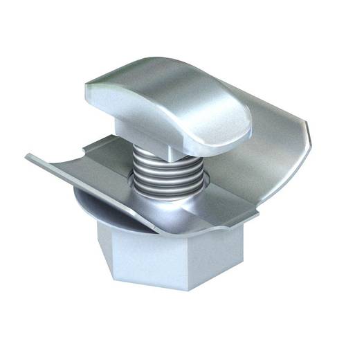 OBO Bettermann 6424548 Kunststofffurchende Schraube 6 mm 12 mm Innensechskant Stahl verzinkt 50 St.