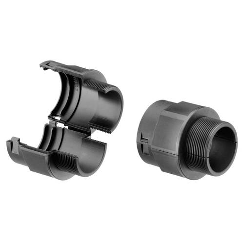 Fränkische Rohrwerke 49110452 COFIX F. M50 sw NW45 Schlauchverschraubung Schwarz 42 mm 25 St.