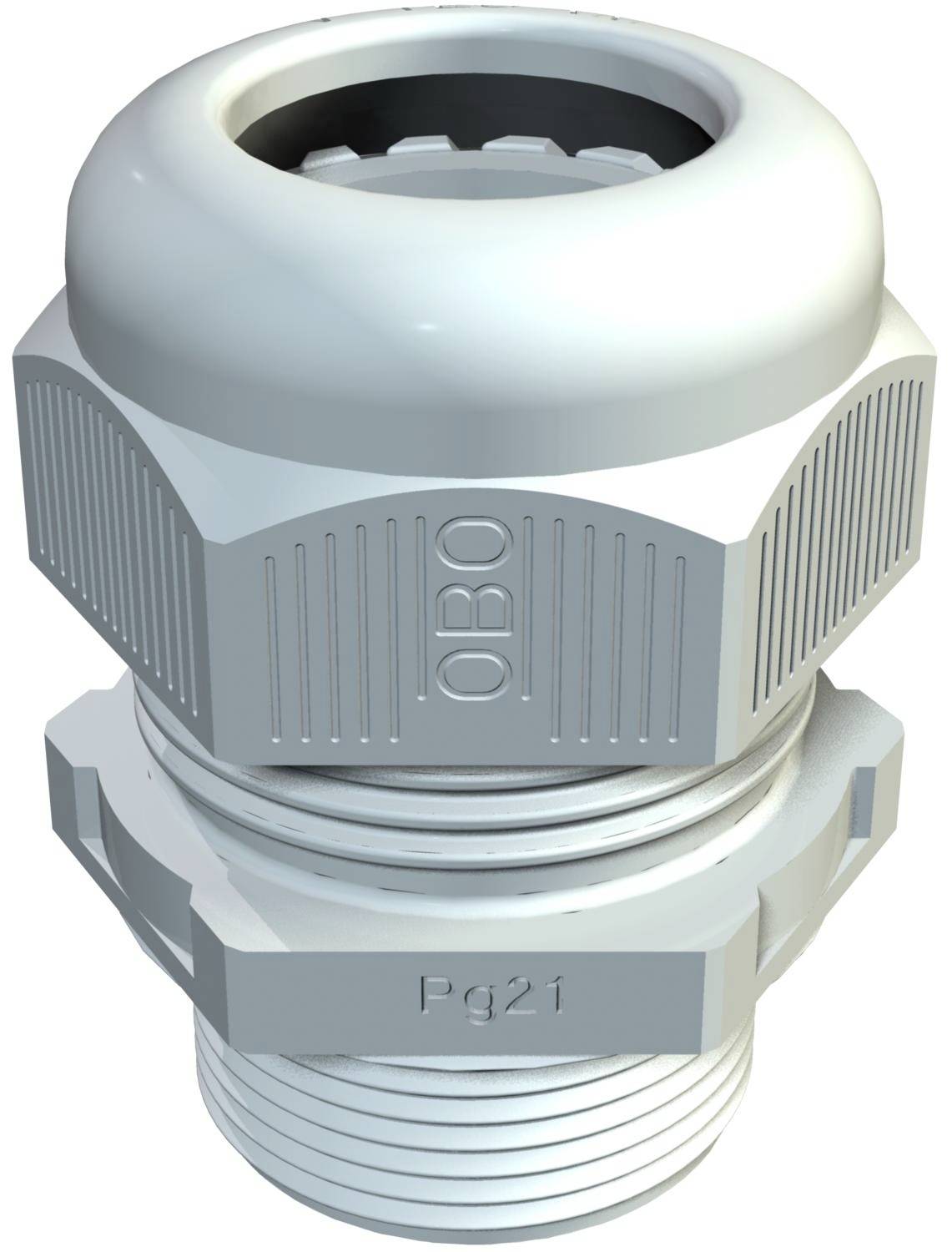 OBO Bettermann 2024233 Kabelverschraubung 1.5 mm Kunststoff, PA 1 St.